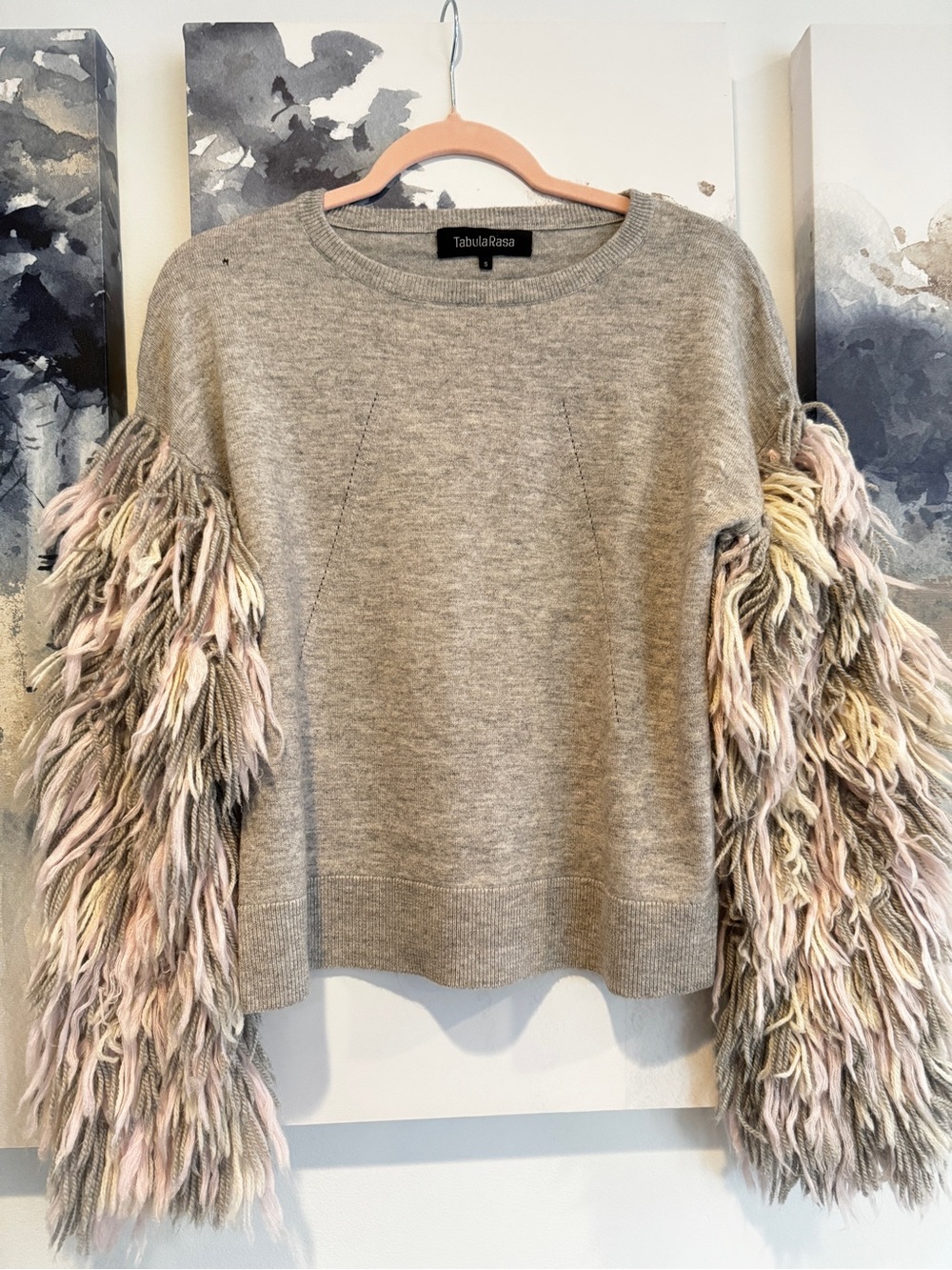 Anthropology Crewneck Sweater - Gray